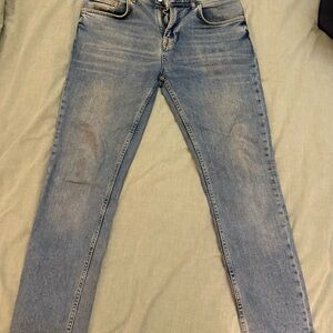 Zara Light Blue Skinny Jeans